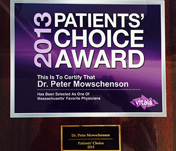 2013 Patient's Choice Award